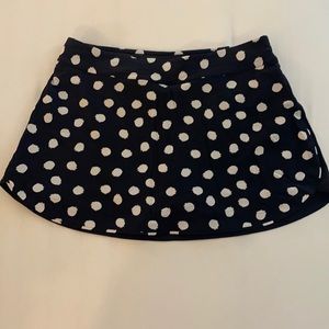 Outdoor Voices polka dot exercise skort